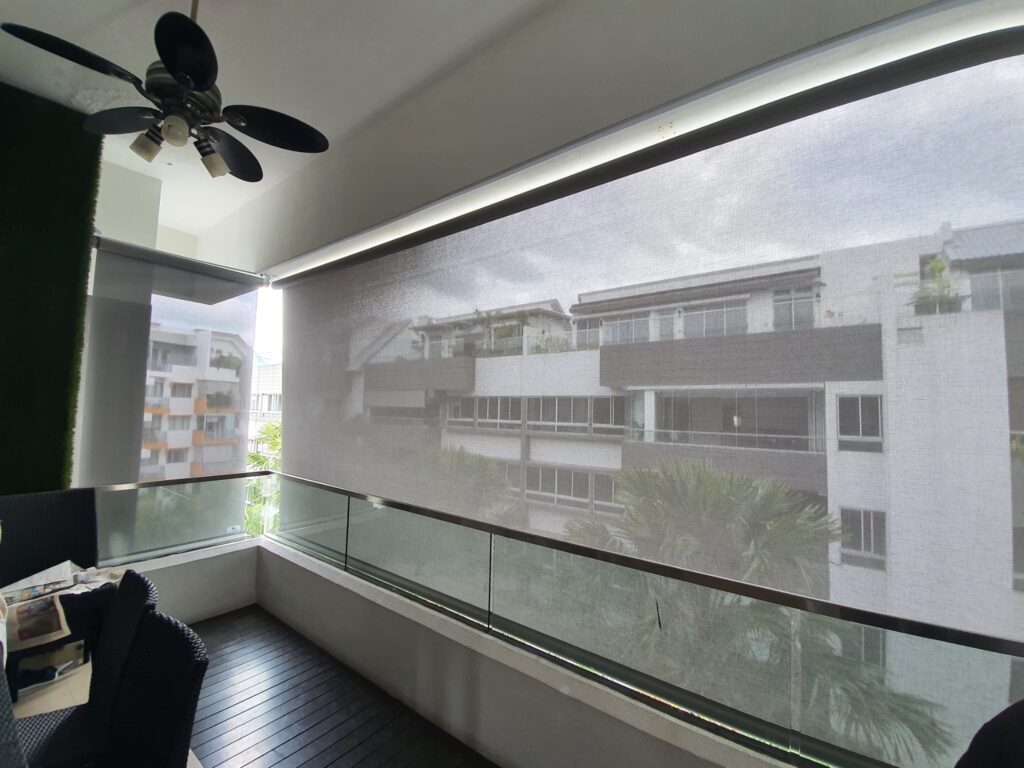 Balcony Blinds Singapore Best Outdoor Blinds In Singapore 7687