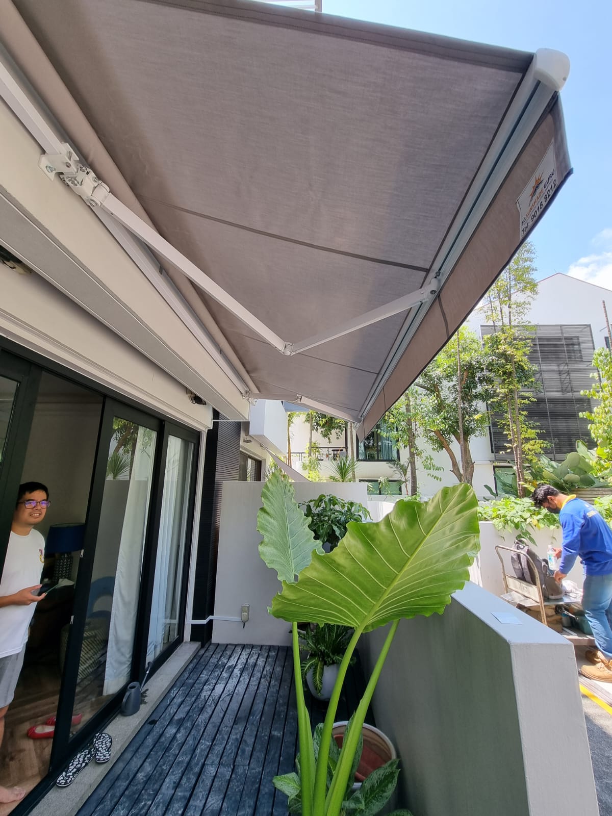 retractable awning for patio