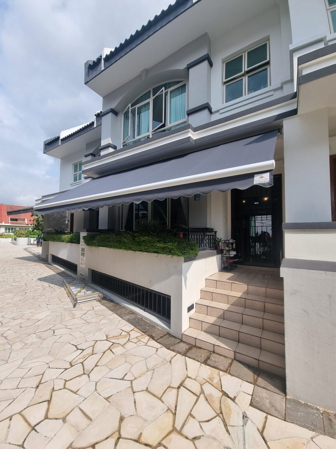 Rolling Sunshade Awning Installation, Supplier in Singapore