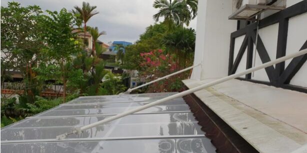 polycarbonate roof