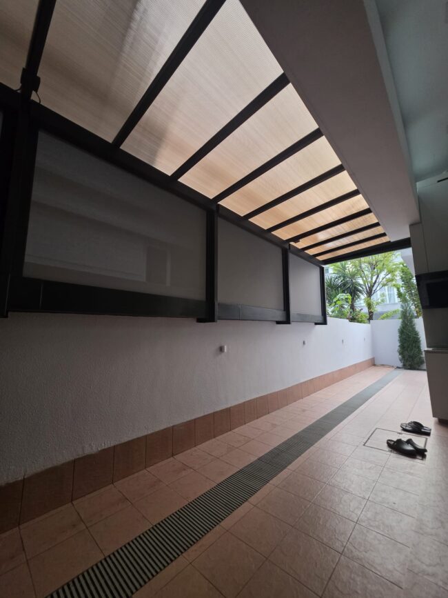 zip blind for outdoor usages