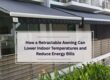 Retractable Awning Can Lower Indoor Temperatures and Reduce Energy Bills