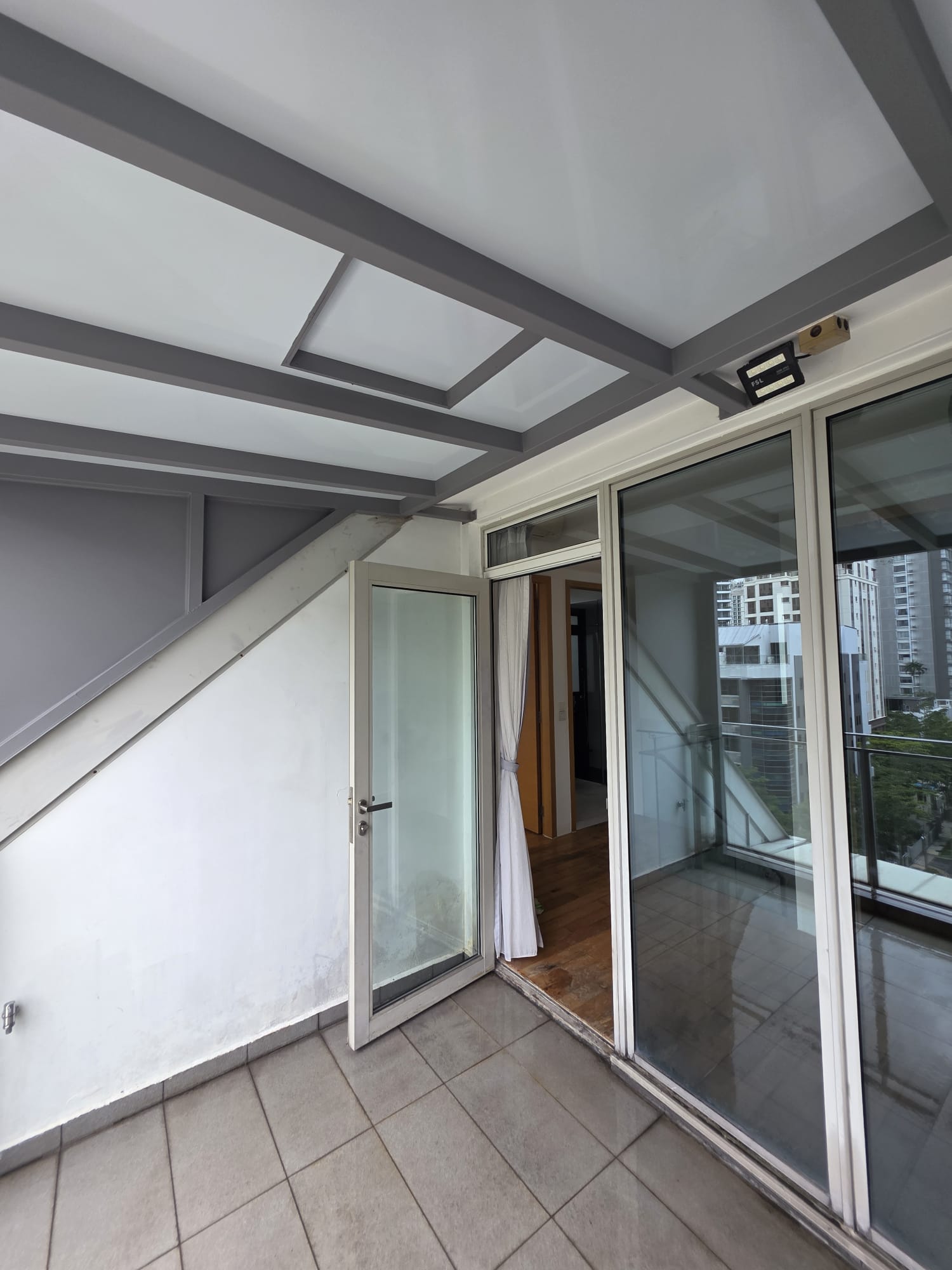 Aluminium composite roof 1
