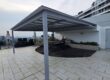 Premium aluminium composite roof installed by SG Sunshade Guru