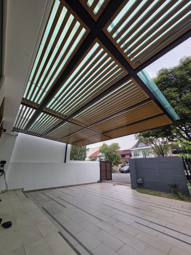 Low-E Laminated Glass Roof for Landed Homes in Singapore Low-E Laminated Glass Roof for Landed Homes in Singapore